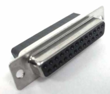 25 Pin Female D-Sub Crimp Connector