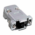 Chromated Plastic Hoods for 9 Pin D-Sub Connectors
