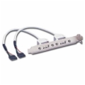 Dual USB - IDS 5x2 Adapter w/Bracket