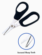 Ergonomic Scissors for Cutting Kevlar