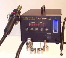 DELUXE ESD Safe, CPU Controlled, SMD Hot Air Rework Station