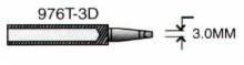 3.0mm Solder Tip - 976T-3D
