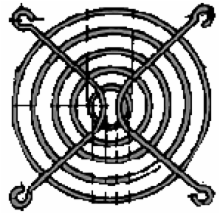 Wire Formed Fan Guard for 40mm Fans