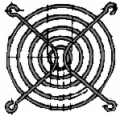 Wire Formed Fan Guard for 92mm Fans