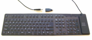 FLEXIBLE FULL SIZED KEYBOARD W