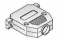 Chromated Plastic Hoods for 15 Pin D-Sub Connectors