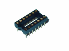 14 Pin Machine Tooled Low Profile IC Socket