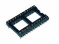 24 Pin Machine Tooled Low Profile IC Socket