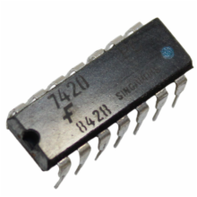 DUAL 4 IN NAND GATE