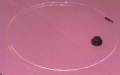 Laser to Fiber Adapter with Fiber