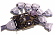 Intelligent 8 Port PCI Serial Card