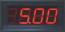 LED Digital Panel Meter with 5V Common Ground