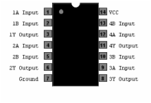 74LS09 - Quad 2-In AND Gate Open Coll