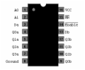 74LS257A - Quad 2-In Multiplexer 3 State