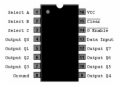 74LS259 - 8-Bit Addressable Latch (9334)