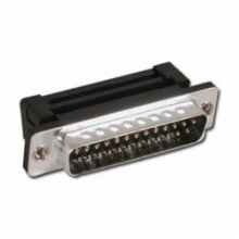 25 Pin Male D-Sub IDC Connector, Metal Face