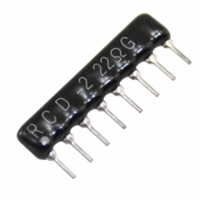 22 Ohm 8 Pin 4 Resistor Thick Film Sip Networks 2%