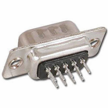9 Pin Male PC Mount D-Sub Connector