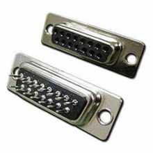 15 Pin Female PC Mount D-Sub Connector