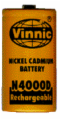 D Cell Ni-Cad Battery