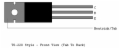 TRANSISTOR-NPN, SILICON GENERAL PURPOSE AMPLIFIER (NTE128P)