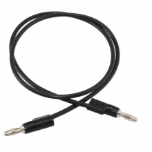 Pomona 24in Black Banana Plug Patch Cord