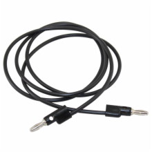 Pomona 48in Black Banana Plug Patch Cord