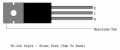TRANSISTOR-PNP AF POWER AMPLIFIER (NTE55)