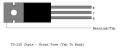 TRANSISTOR-NPN, SILICON HIGH GAIN SWITCH (NTE56)