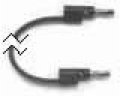 Pomona 24in Black Banana Plug Patch Cord