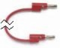 Pomona 36in Red Banana Plug Patch Cord