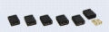 0.1 Inch Header Strips: Programming Shunts for Header Strips, Mini Jumpers. Gold Flashed.