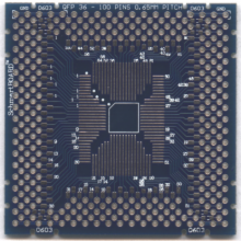 SchmartBOARD QFP, 36-100 Pin 0.65mm Pitch, 2