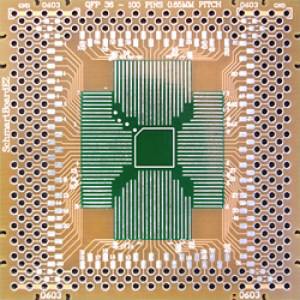 QFP 36-100 PIN 2X2 GRID .65MM