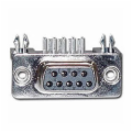 9 Pin Female D-Sub Right Angle PC Connector