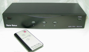 REMOTE COMPONENT A/V SELECTOR