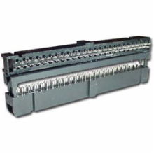 50 Contacts, Dual Row 0.1 x 0.1 Female IDC Socket Connector