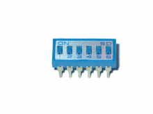 6 Pole Heavy Duty IC Type Dip Switch with Gold Contacts