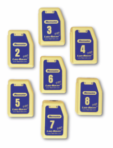 SET OF 7 REMOTES FOR LANROVER