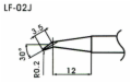 2mm Sharp-Bent Type Lead-Free Solder Tip/Element