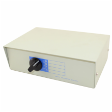 DB15 HD/DB9/5 Pin DIN 4 Way Switch Box