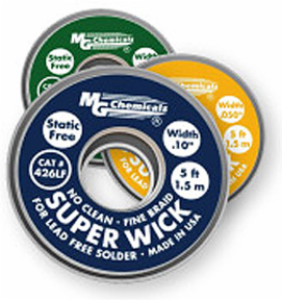 LEAD FREE SOLDER WICK BLUE 5FT