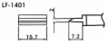 15.7mm Tunnel Type Lead-Free Solder Tip/Element