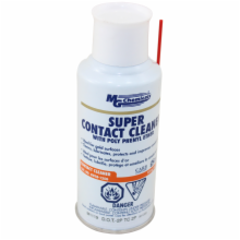 4.5 oz. aerosol, Super Contact Cleaner w/ Poly Phenyl Ether