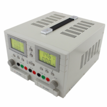 Bench Power Supply,0-30VDC x 2, 5V fixed x 1