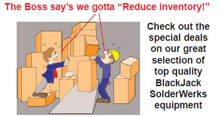 The Boss say's we gotta `Reduce Inventroy!'