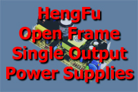 HengFu Open Frame Single Output Power Supplies