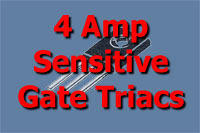 4 Amp Sensitive Gate Triacs