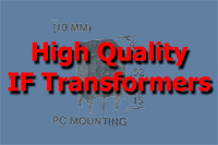 High Quality IF Transformers
