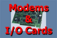 Modems & I/O Cards
